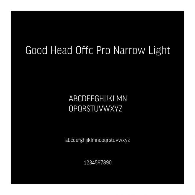 Good Head Offc Pro Narrow Light