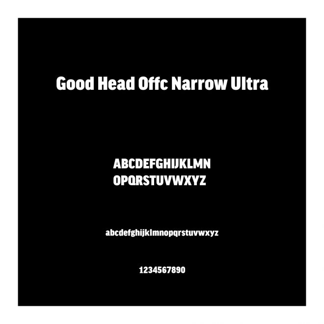Good Head Offc Narrow Ultra