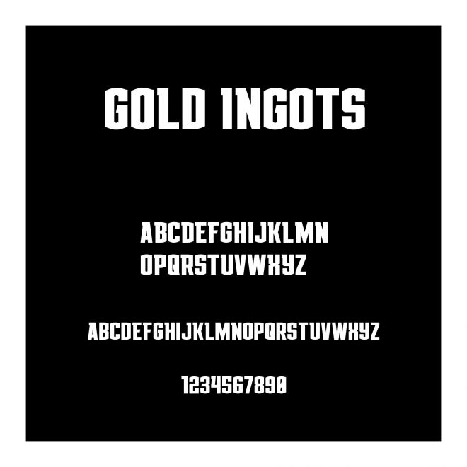Gold Ingots