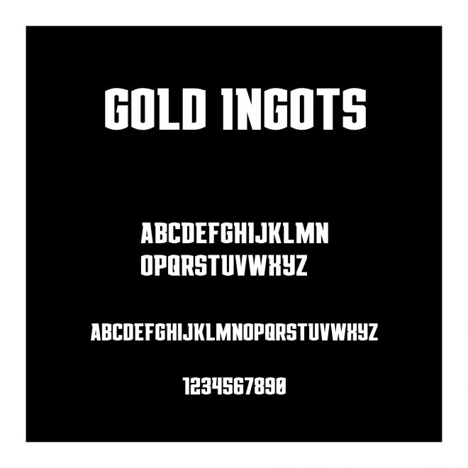 Gold Ingots
