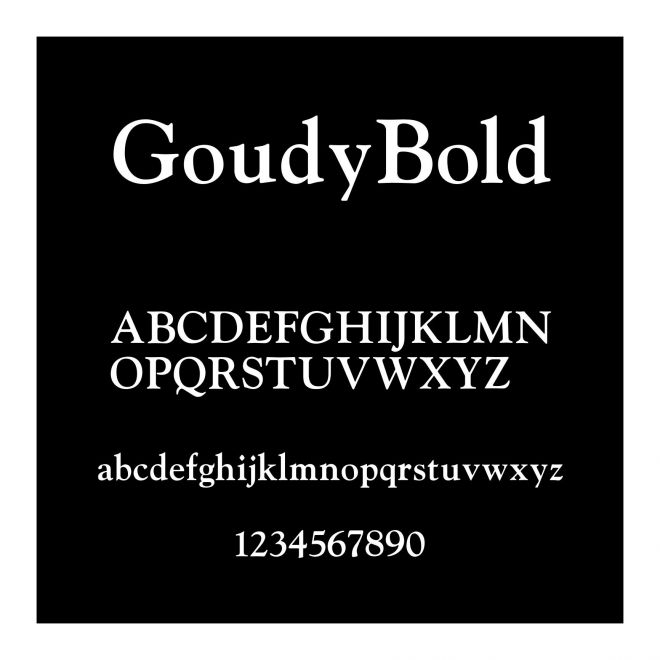GoudyBold