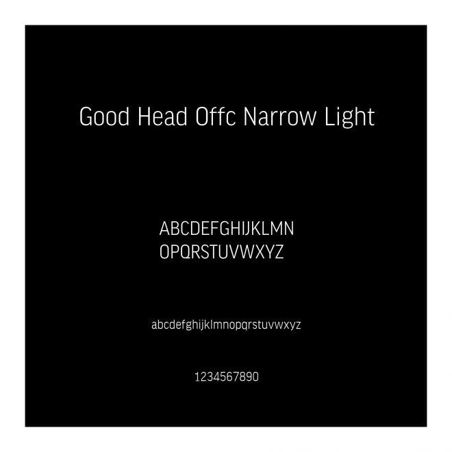 Good Head Offc Narrow Light