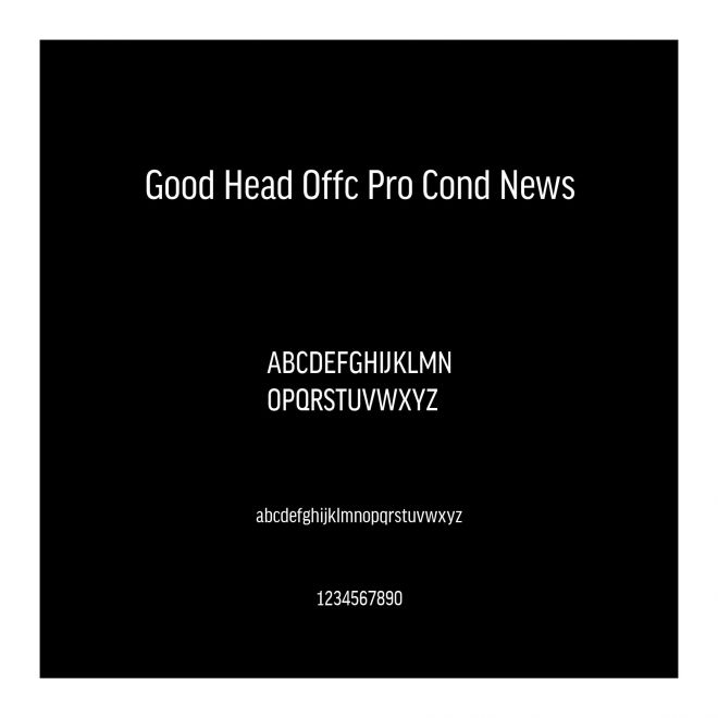 Good Head Offc Pro Cond News