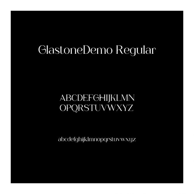 GlastoneDemo-Regular