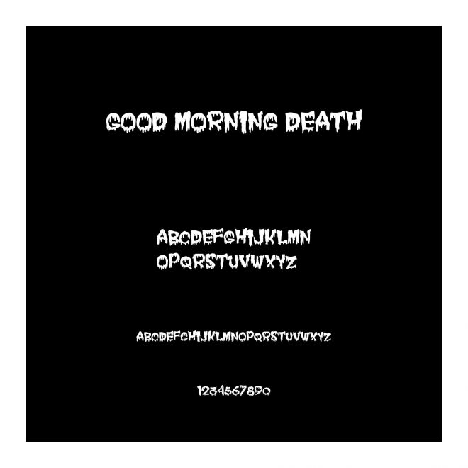 Good Morning Death