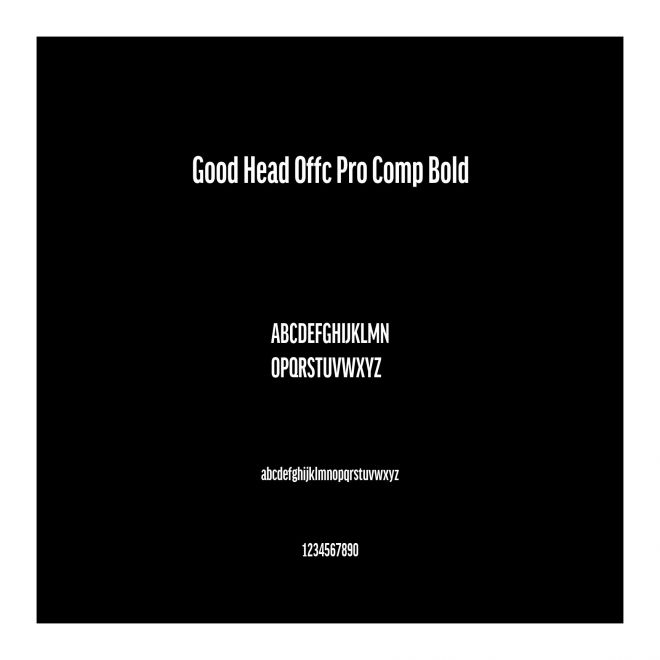 Good Head Offc Pro Comp Bold