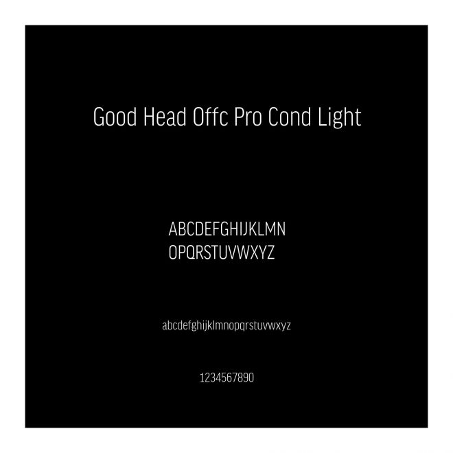 Good Head Offc Pro Cond Light