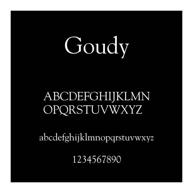 Goudy