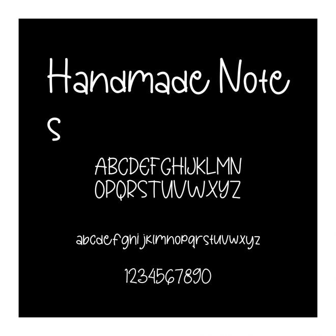 Handmade Notes