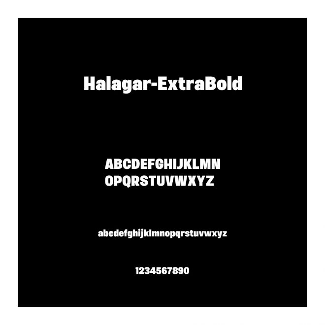 Halagar-ExtraBold