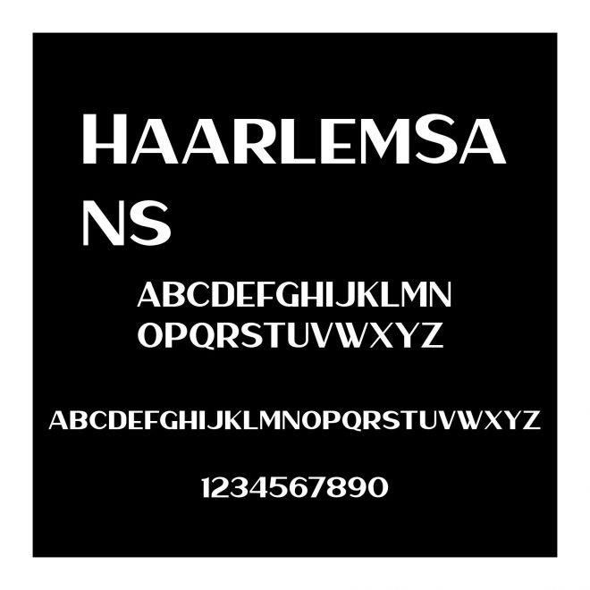 HaarlemSans