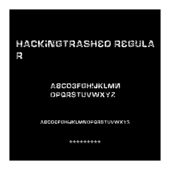 HackingTrashed-Regular