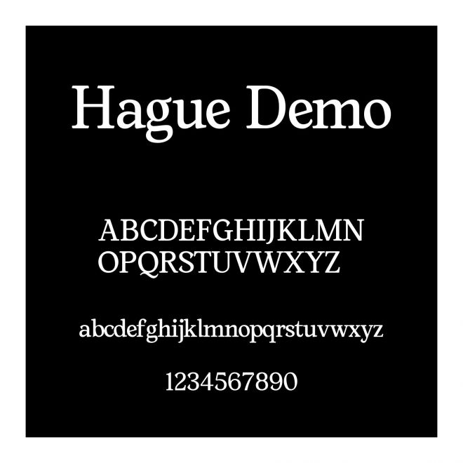 Hague Demo