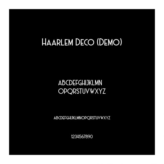 Haarlem Deco (Demo)