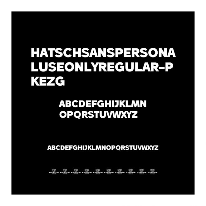 HatschSansPersonalUseOnlyRegular-PKEzg