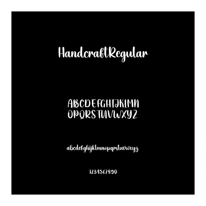 HandcraftRegular