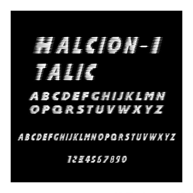 Halcion-Italic
