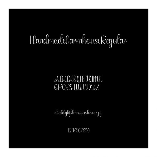 HandmadeFarmhouseRegular