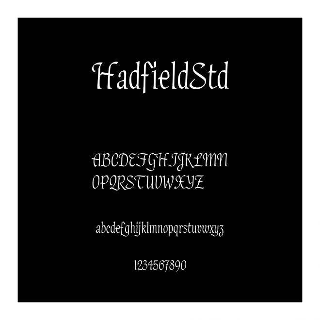 HadfieldStd