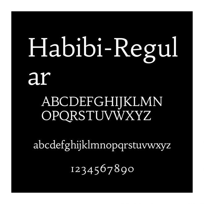 Habibi-Regular