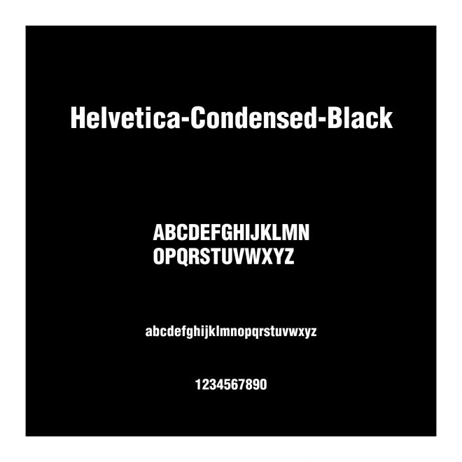 Helvetica-Condensed-Black