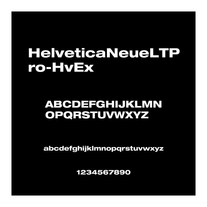 HelveticaNeueLTPro-HvEx