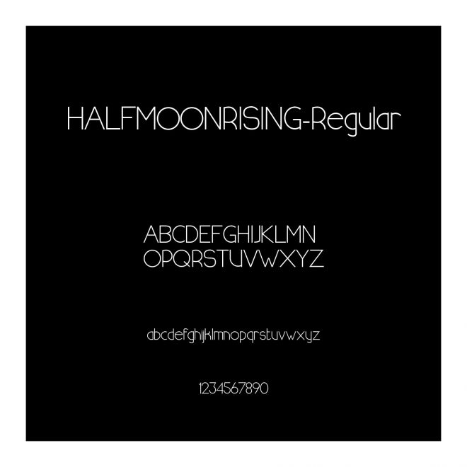 HALFMOONRISING-Regular