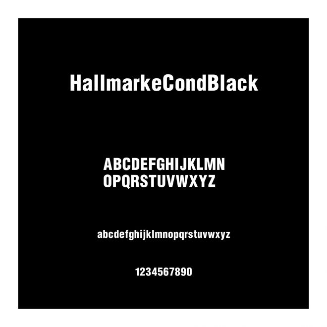 HallmarkeCondBlack
