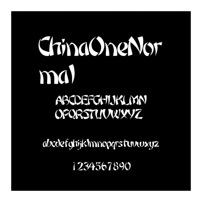 ChinaOneNormal
