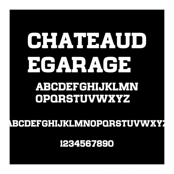 ChateaudeGarage