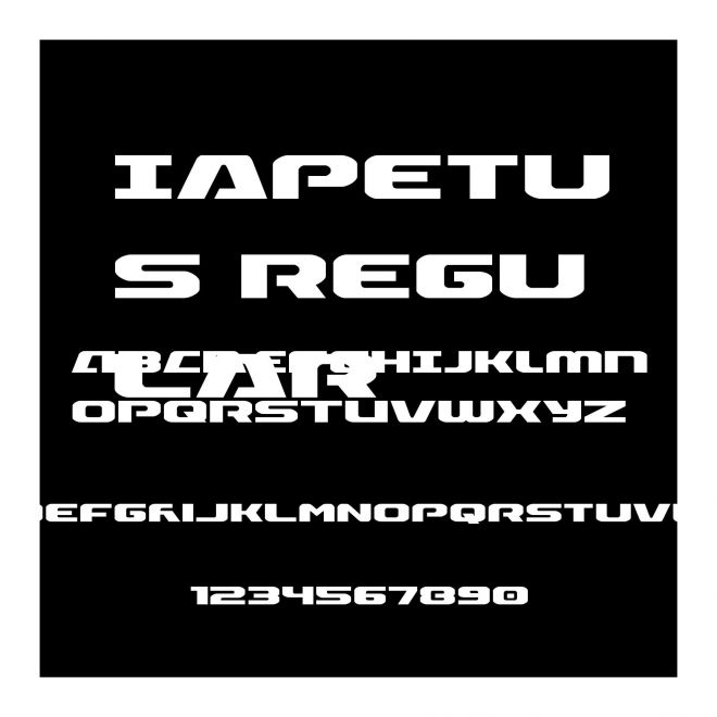 Iapetus Regular