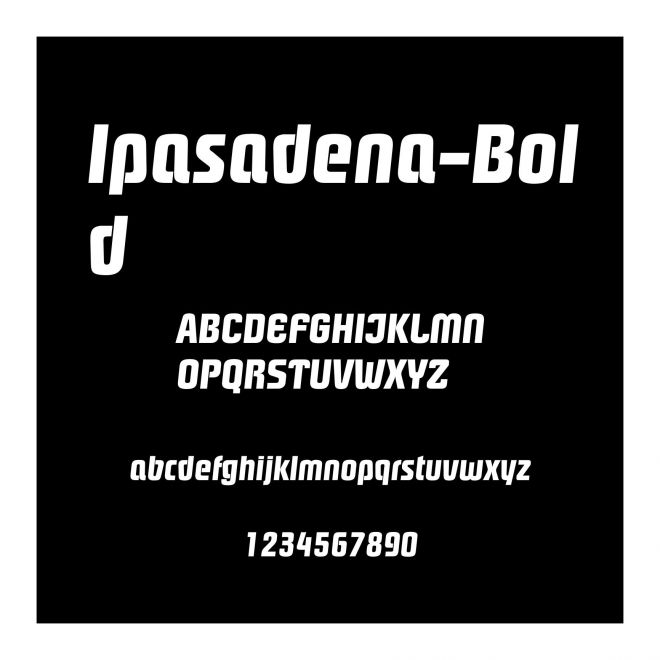 Ipasadena-Bold