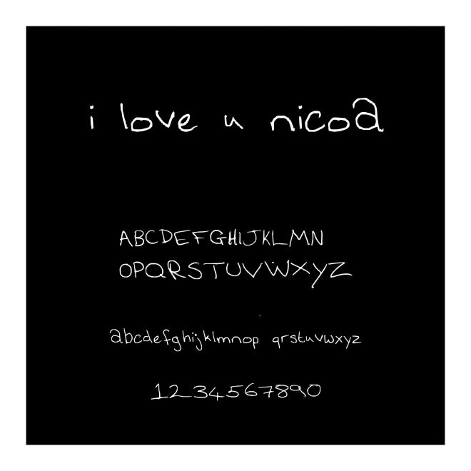 i love u nicoa