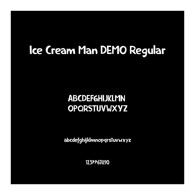 Ice Cream Man DEMO Regular