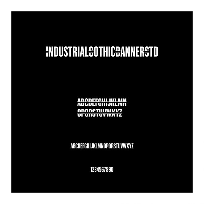 IndustrialGothicBannerStd