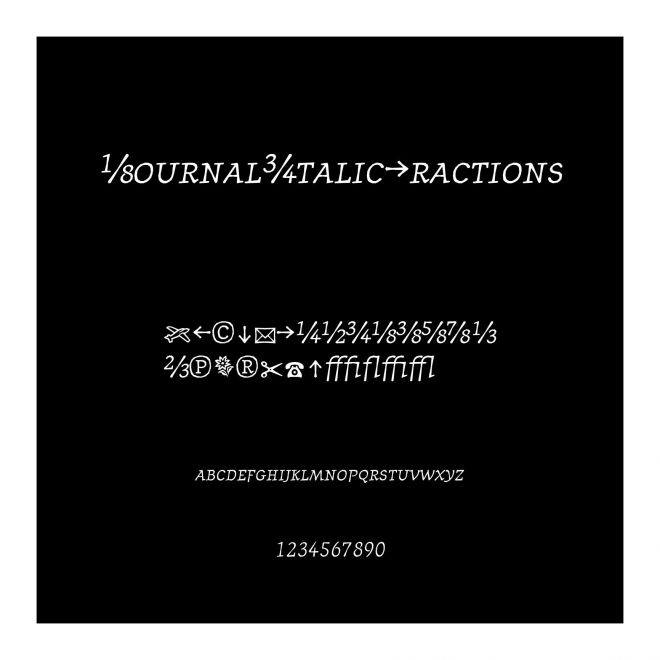 JournalItalicFractions