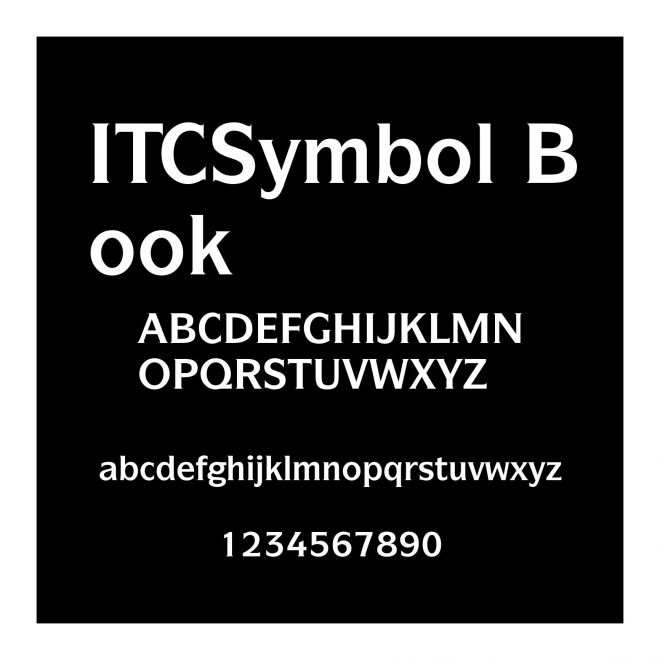 ITCSymbol Book