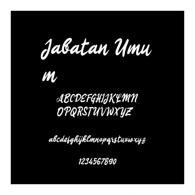 Jabatan Umum