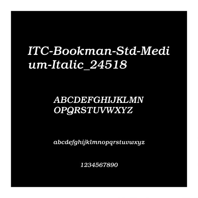 ITC-Bookman-Std-Medium-Italic_24518