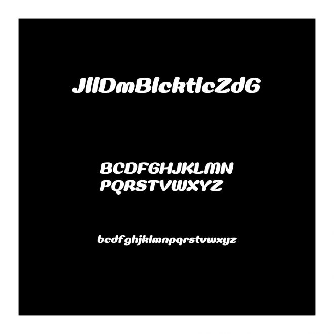 JellaDemoBlackItalic-eZdGO