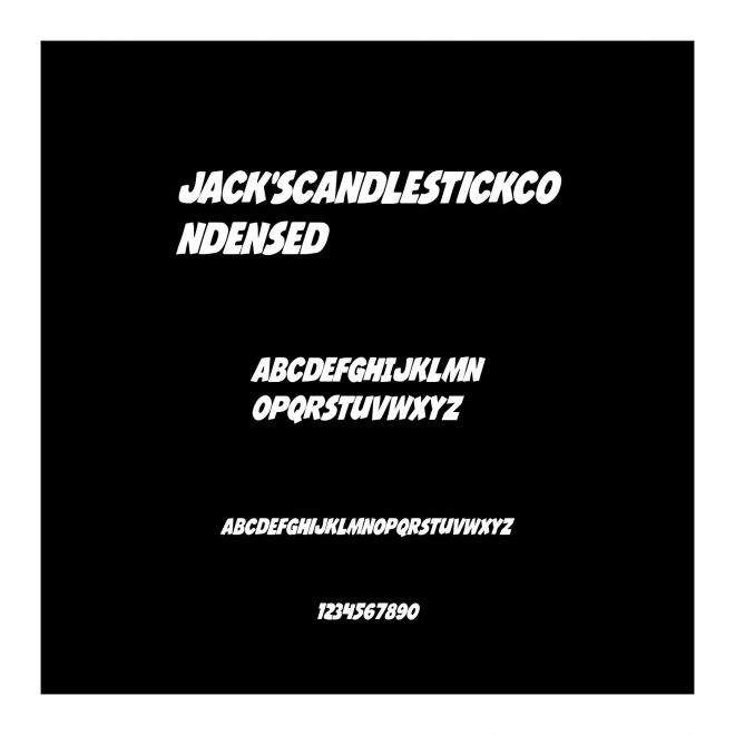Jack'sCandlestickCondensed