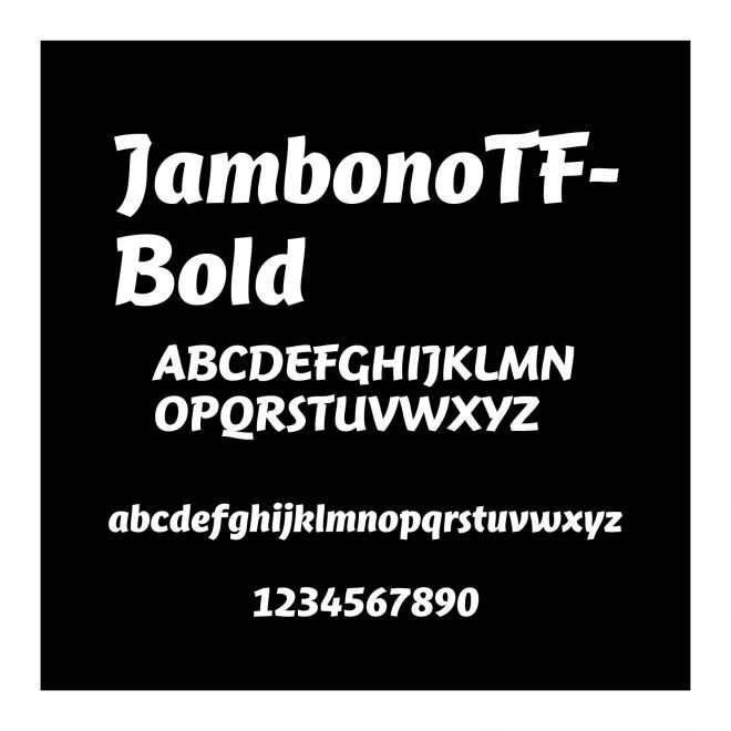 JambonoTF-Bold