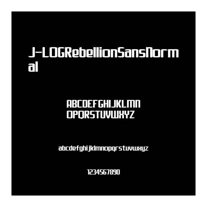 J-LOGRebellionSansNormal