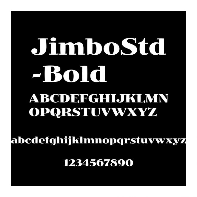 JimboStd-Bold
