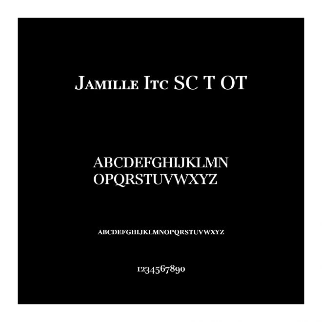 Jamille Itc SC T OT