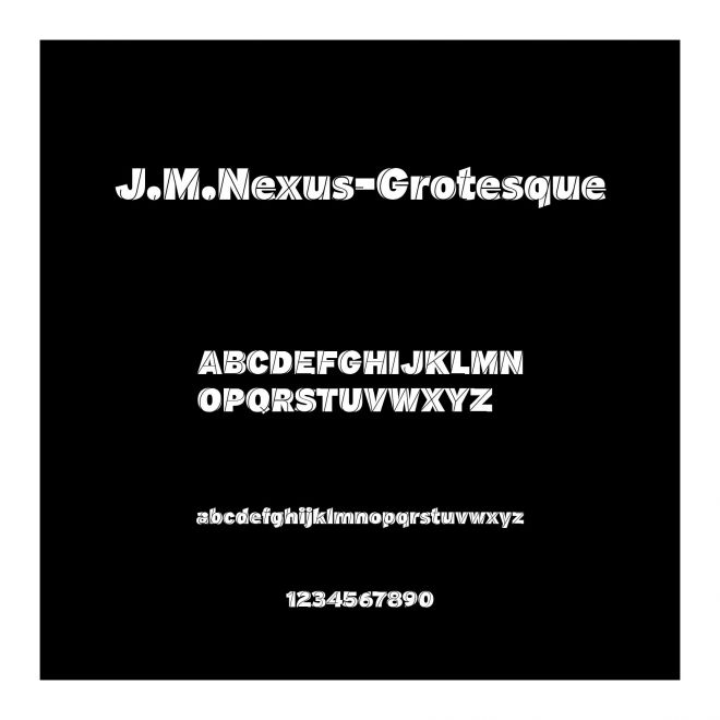 J.M.Nexus-Grotesque