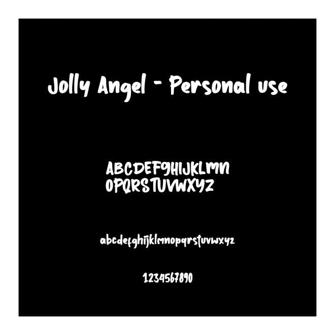Jolly Angel - Personal use