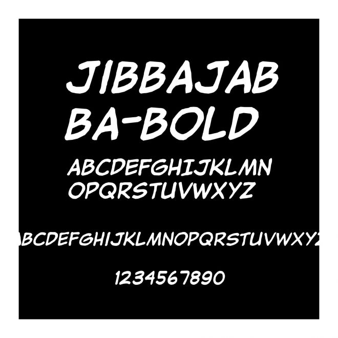 jibbajabba-Bold