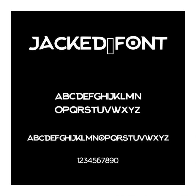 Jacked_Font