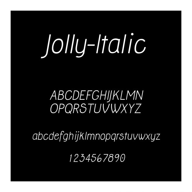 Jolly-Italic